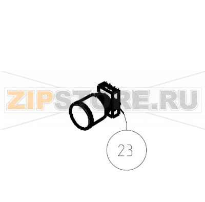 Pulsante Emergenza Rosso Imesa LM 23             Pulsante Emergenza Rosso Imesa LM 23Запчасть на сборочном чертеже под номером: 23Название запчасти на итальянском языке: Pulsante Emergenza Rosso Imesa LM 23