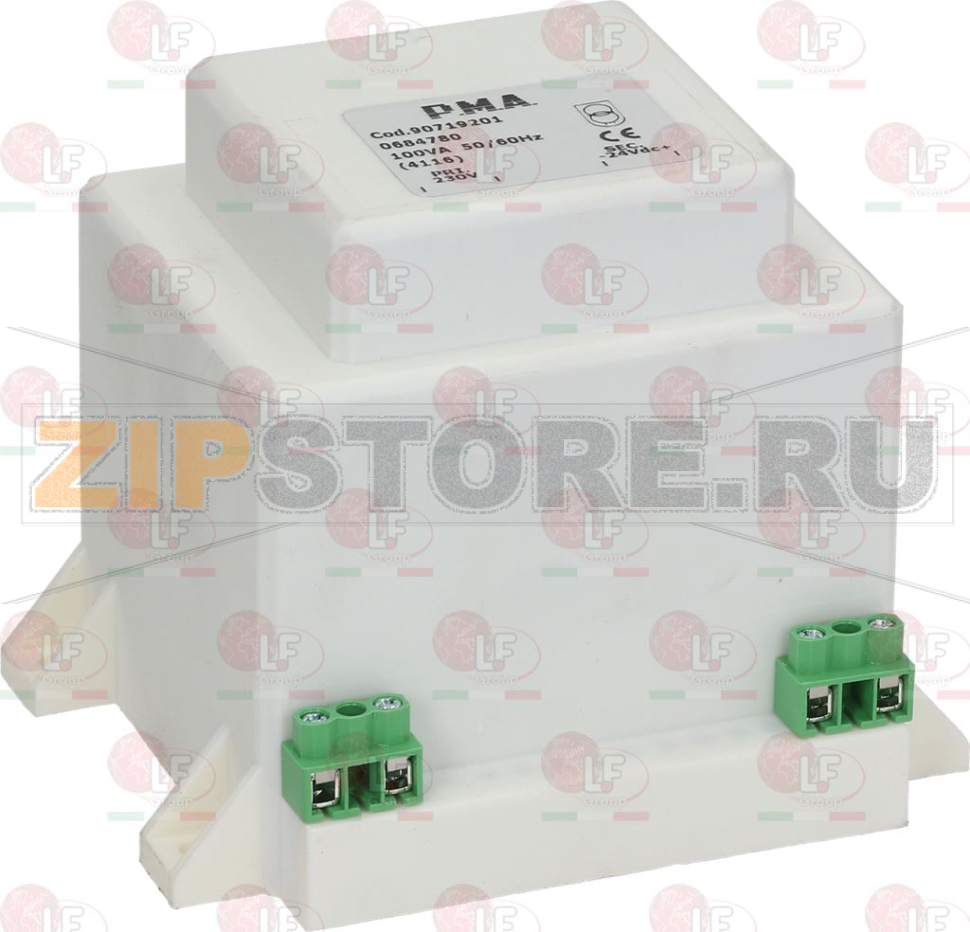 ТРАНСФОРМАТОР 230V/24 В ПОСТ. ТОКА, 100 ВА 
