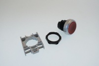 КНОПКА  Ø 22ММ ПЛОСКАЯ КРАСНАЯ