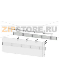 SIVACON S4 EBS holder and drawings for switch connection to cable SENTRON 3WL1340 Fixed-mounted and withdrawable version Width 1000 mm for modular door Siemens 8PQ6000-5BA84