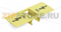 POWER CAGE CLAMP Защитная предупреждающая маркировка; желтые Wago 285-175