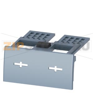 terminal cover 2-pole 1 unit accessory for: 3VA5 125 Siemens 3VA9131-0WD20 