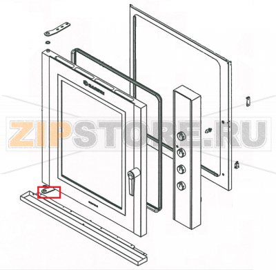 Cerniera sup. E inf. Porta G-PRO Garbin 10M  Cerniera sup. E inf. Porta G-PRO Garbin 10MЗапчасть на сборочном чертеже под номером: 9