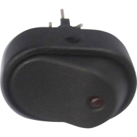 Переключатель автомобильный, красный TRU Components TC-R13-133L-SQ