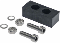 Retaining block for disappearing door P3