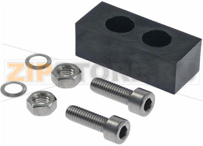 Retaining block for disappearing door P3 