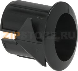 КОРПУС ЭЛЛИПТИЧЕСКОЙ КНОПКИ, ЧЕРНОЙ 