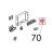 Termostato sic. and unipol. 330 °C, Ty95H, L=1300 mm Unox XB 403