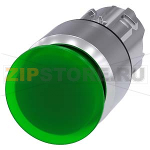 АКТУАТОР ГРИБОВИДНОЙ КНОПКИ С ВОЗМОЖНОСТЬЮ ПОДСВЕТКИ, 22MM, КРУГЛ., ГЛЯНЦЕВЫЙ МЕТАЛЛ, КНОПКА ЗЕЛЁНАЯ, 30MM, С ФИКСАЦИЕЙ, ДЕБЛОКИРОВКА ВЫТЯГИВАНИЕМ, С МАРКИРОВКОЙ ЛАЗЕРОМ, НОМЕРА СИМВОЛОВ В СООТВ. С ISO7000 ИЛИ IEC60417 Siemens 3SU1051-1AA40-0AA0-Z&amp;nbsp;Y1 