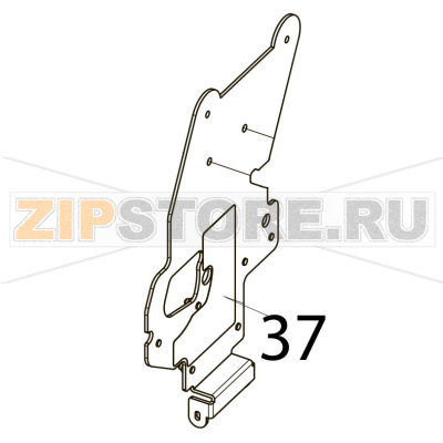 Head lever position label Toshiba TEC SP40II Head lever position label Toshiba TEC SP40IIЗапчасть на деталировке под номером: 37