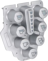 ПЕРЕГОРОДКА КНОПОЧНОЙ ПАНЕЛИ С 7 КНОПКАМИ 