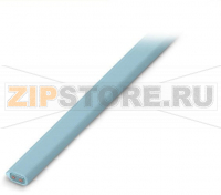 Плоский кабель; Dca; 2 x 1,5 мм; безгалогенные; 2 шины; 50 В; 1,50 mm; светло-серые Wago 897-122