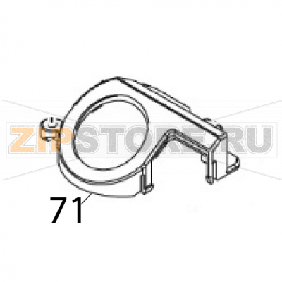 Speaker holder Sato CT408LX TT Speaker holder Sato CT408LX TTЗапчасть на деталировке под номером: 71Название запчасти на английском языке: Speaker holder Sato CT408LX TT.