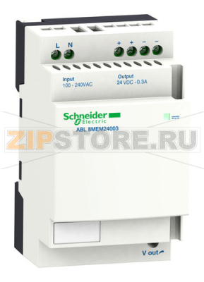 Блок питания 100-240 В/AC, 120-250 В/DC, 1 фаза, 24 В/DC, 1.2 А Schneider Electric ABL8MEM24012 