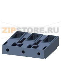 РАМОЧНЫЙ КЛЕММНЫЙ БЛОК ДЛЯ КОНТАКТОРОВ ТИПОРАЗМЕР S6, 3RT1.5 ДЛЯ РЕЛЕ ПЕРЕГРУЗКИ 3RB105 Siemens 3RT1956-4G