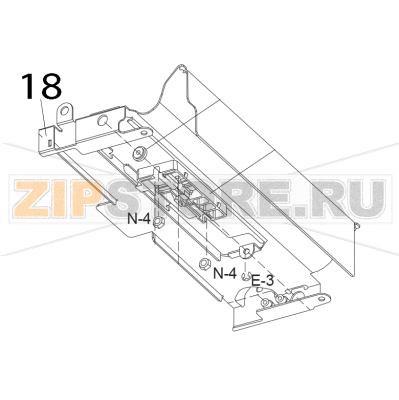 Sensor paper guide (lower) Toshiba TEC B-852-TS12-CN Sensor paper guide (lower) Toshiba TEC B-852-TS12-CNЗапчасть на деталировке под номером: 18