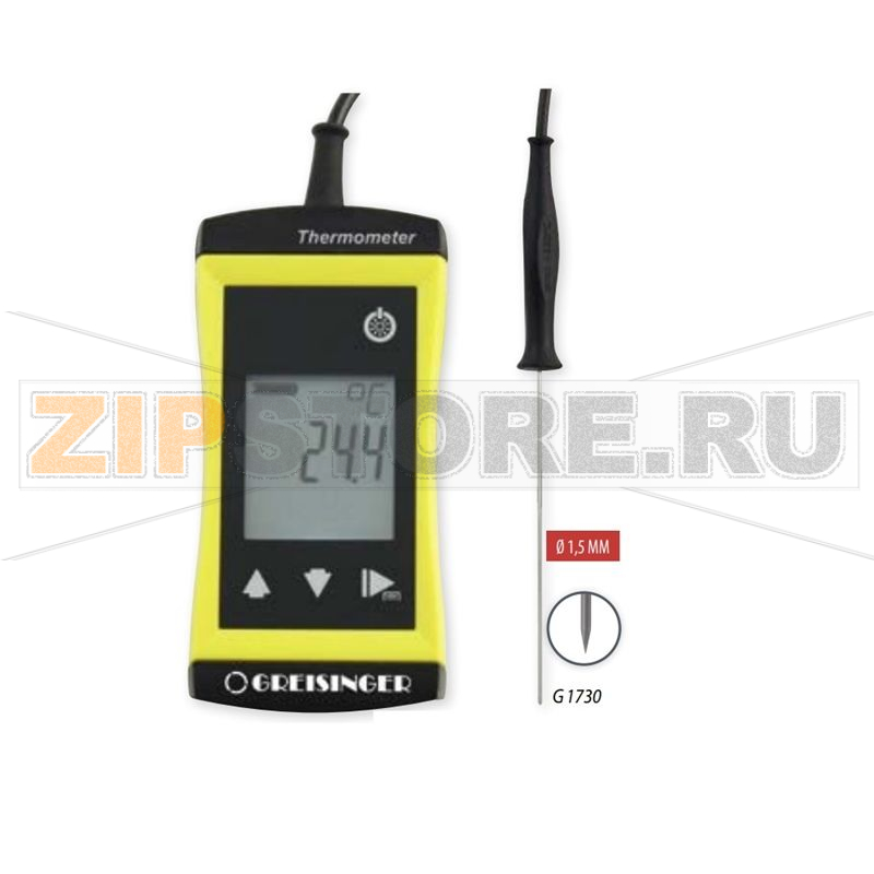 Термометр цифровой, от -70 до +250°C, тип датчика: Pt1000 Greisinger G1730 