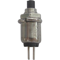 Кнопка 125 В/AC, 0.5 А, 1 x выкл/вкл, без фиксации, 1 шт TRU Components TC-R13-81A-05BK