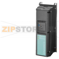 SINAMICS G120P Силовой модуль PM230 со встроенным фильтром класса B Степень защиты IP55 / UL тип 12 380-480 3 AC + 10 / -10% 47-63 Низкая перегрузка Гц Мощность: 1.1кВт на 150% 3s, 110% 57s, 100 % 240 с; Температура окружающей среды от -10 до + 40 &#176;