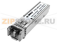 Модуль SFP Dell 320-2881 1000BASE-SX, Small Form-factor Pluggable (SFP), 850nm Transmitter Wavelength, Multi-mode Fiber (MMF), LC Connector, up to 500 meter reach  