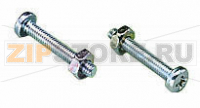 Крепежный винт M2.5 x 16; и шестигранная гайка М2,5 Wago 769-499