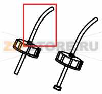 PVC hose without lining, red polyform 6/2 CONVOTHERM OES 10.10  