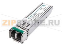 Модуль SFP Finisar FTLF1619P1BCL 1000BASE-ZX, Up to 2.125 Gbps Data Rate, Small Form-factor Pluggable (SFP), 1550nm Transmitter Wavelength, Digital Diagnostics Function (DDM), LC Connector, Single-mode Fiber (SMF), Extended Operating Temperature  