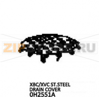 St.Steel drain cover Unox XBC 605E