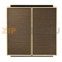 Клавиша двойная (выключатель+переключатель), античная латунь ABB 2CLA854200A1201