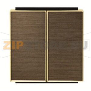 Клавиша двойная (выключатель+переключатель), античная латунь ABB 2CLA854200A1201 