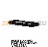 Holes blanking plate Unox XBC 605E