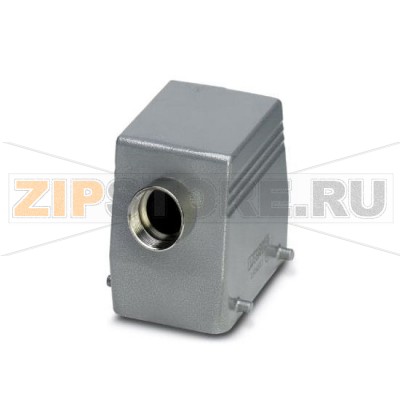 Сальниковый корпус HEAVYCON D 50 Phoenix Contact HC-D 50-TFQ-76/O1M25S для крепления двумя защелками, высота 76 мм, с патрубком 1xM25, боковое подключение кабеля.Минимальный заказ: 10 шт.Упаковка: 10 шт.
