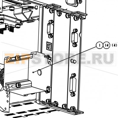 Двигатель в сборе Datamax A-4310 Mark II RH Двигатель в сборе Datamax A-4310 Mark II RHНазвание запчасти Datamax на английском языке: ASSY MOTOR