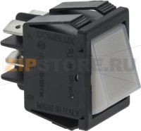 БЕЛЫЙ ДВУПОЛЮСНЫЙ ПЕРЕКЛЮЧАТЕЛЬ 16A 250В