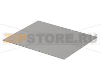 Плата передняя, 2 mm, алюминий, прозрачно анодированный Bopla BO FP 60045