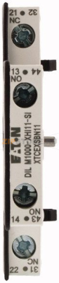 Вспомогательный контактный модуль, 2-полюсн., Ith= 10 A, 1 замык., 1 разм Eaton DILM1000-XHI11-SI 
