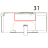 Caution label ABC Toshiba TEC B-SX5T-TS12/22-CN