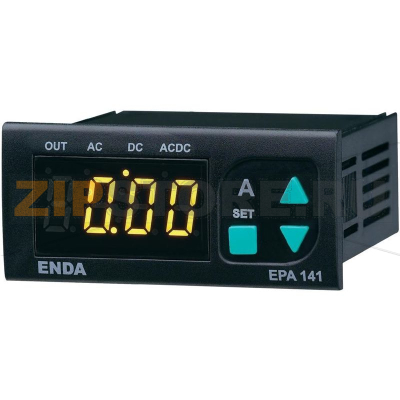 Амперметр программируемый 0.002 А, ±5 А/AC/DC, 70x29 мм Enda EPA242-R-230 