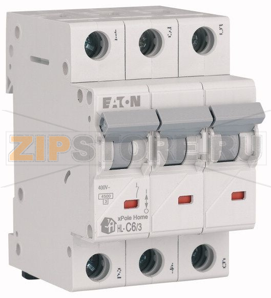 Выключатель модульный автоматический (МСВ) Eaton HL-C6/3 