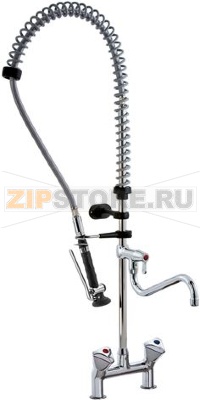 ДЛИННЫЙ НАБОР ДЛЯ ПРЕДВАРИТЕЛЬНОЙ МОЙКИ С ДВУМЯ ОТВЕРСТИЯМИ STYL 