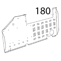 Profilo porta componenti CT S.5E Unox XBC 1005E