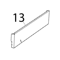 Profilo inferiore porta Unox XBC 1005E