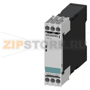 РЕЛЕ КОНТРОЛЯ ВЫПАДЕНИЯ ФАЗЫ И ЧЕРЕДОВАНИЯ ФАЗ 3X 160 ДО 690 V AC 50 ДО 60 ГЦ 1 ПЕРЕКИДНОЙ КОНТАКТ ВИНТОВОЕ ПРИСОЕДИНЕНИЕ Siemens 3UG4512-1AR20 