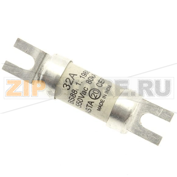 Предохранитель, 32 A, AC 550 В, 80 кА, BS88/A1, 14x55 мм, gL/gG, BS Eaton 32AMP 550V AC BS88 FUSE 