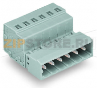 MCS MIDI Classic 1-проводная вилка; 2,5 мм; Шаг контактов 5 мм; 23-пол.; 2,50 mm; серые Wago 231-623