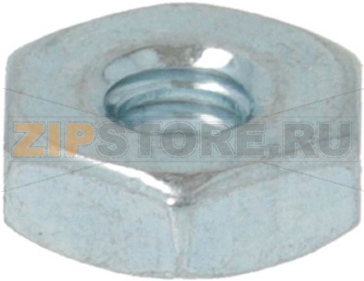 NUT, STEEL, ZP, UNC, #6-32, HEX, RH 