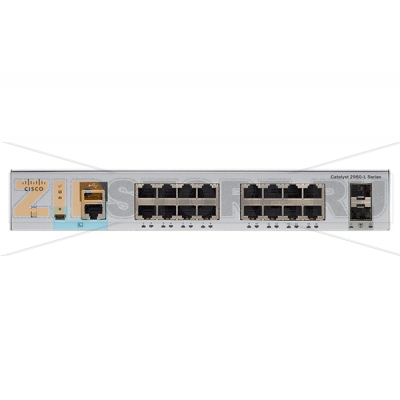 Коммутатор 16xGE, 2x1G SFP, LAN Lite Cisco WS-C2960L-16TS-LL 