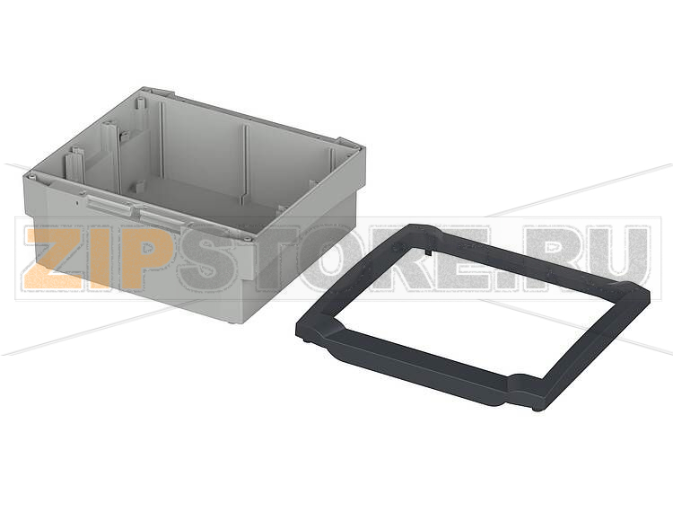 Корпус высокий с открытой передней рамой, 229x203x99 мм, IP 40 Bopla BCD 200 Set 07-7024 