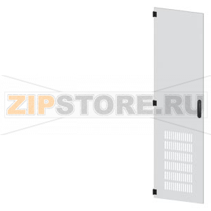 SIVACON, door, left, ventilated, IP20, H: 2000 mm, W: 500 mm, RAL 7035, Protection class 1 Siemens 8MF1050-2UT15-1BA2 