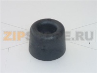 PIEDE IN GOMMA ø 19x13 mm